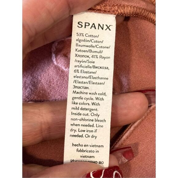 Spanx On The Go Ankle High Rise Stretch Tummy Control Shapewear Pants Women's S - Picture 5 of 11